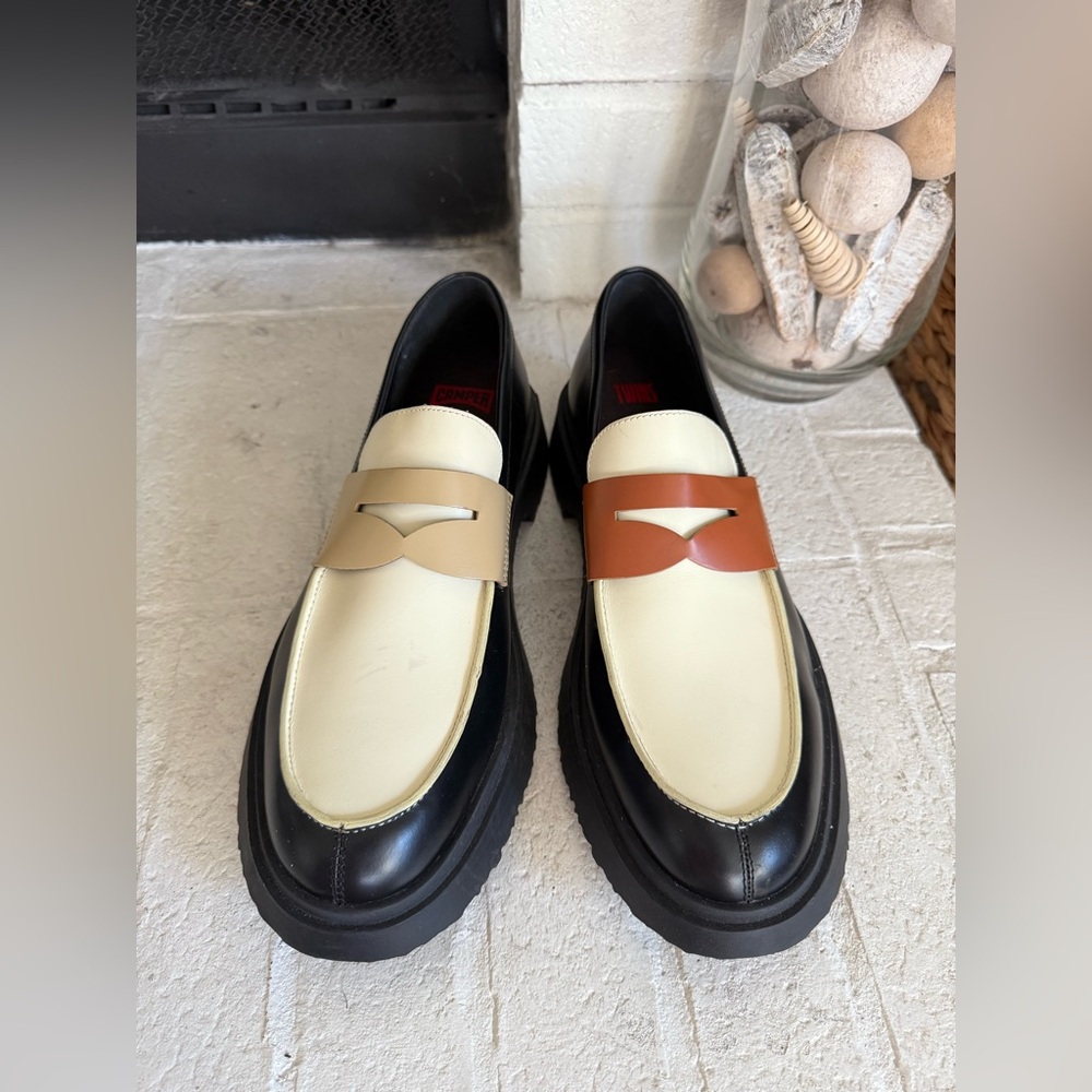 Camper Twins Multicolor Loafers Formal Shoes Size 46 13 NWOT - Picture 3 of 12